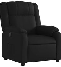 Relaxsessel Elektrisch Schwarz Kunstleder