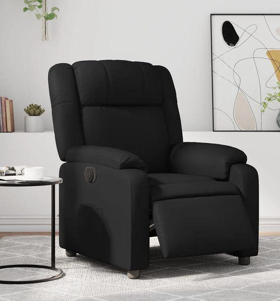 Relaxsessel Elektrisch Schwarz Kunstleder