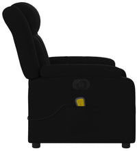 Massagesessel Elektrisch Schwarz Stoff