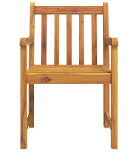 7-tlg. Garten-Essgruppe Massivholz Akazie