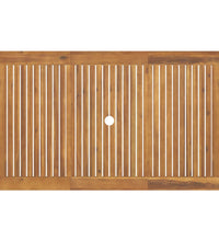 7-tlg. Garten-Essgruppe Massivholz Akazie