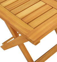 Sonnenliegen 2 Stk. mit Tisch Massivholz Akazie
