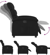 Relaxsessel Schwarz Stoff