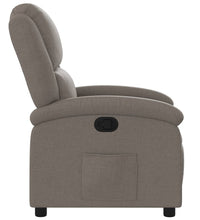 Relaxsessel Taupe Stoff