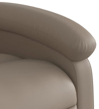 Relaxsessel Cappuccino-Braun Kunstleder