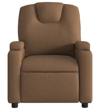 Relaxsessel Braun Stoff