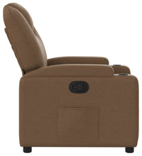 Relaxsessel Braun Stoff