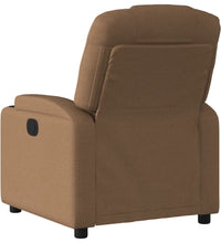 Relaxsessel Braun Stoff