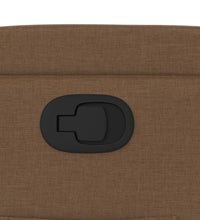 Relaxsessel Braun Stoff
