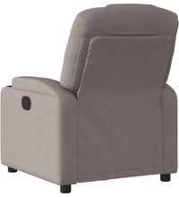 Relaxsessel Taupe Stoff