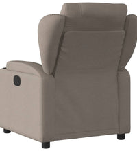 Relaxsessel Taupe Stoff