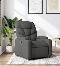 Relaxsessel Dunkelgrau Stoff
