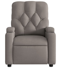 Relaxsessel Taupe Stoff