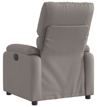 Relaxsessel Taupe Stoff