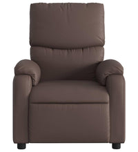 Massagesessel Braun Kunstleder