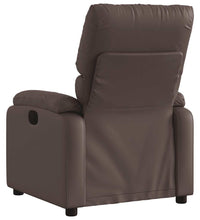 Massagesessel Braun Kunstleder