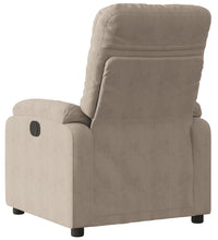 Relaxsessel Taupe Mikrofasergewebe