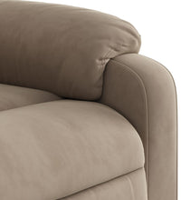 Relaxsessel Taupe Mikrofasergewebe