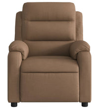 Relaxsessel Braun Stoff