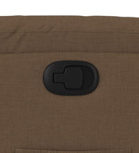 Relaxsessel Braun Stoff