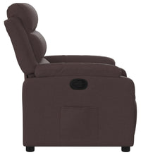 Relaxsessel Dunkelbraun Stoff