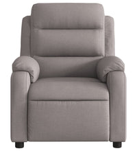 Relaxsessel Taupe Stoff