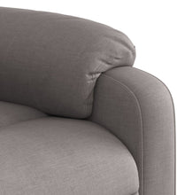 Relaxsessel Taupe Stoff