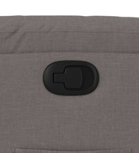 Relaxsessel Taupe Stoff
