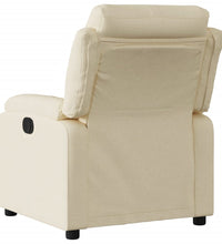 Relaxsessel Creme Stoff