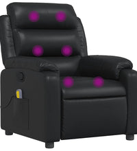 Massagesessel Schwarz Kunstleder