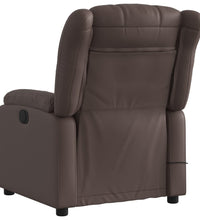 Massagesessel Braun Kunstleder