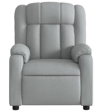 Relaxsessel Hellgrau Stoff