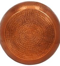 Couchtisch Messing Ø55x28 cm Aluminium