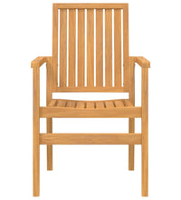 5-tlg. Garten-Essgruppe Massivholz Teak