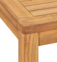 5-tlg. Garten-Essgruppe Massivholz Teak