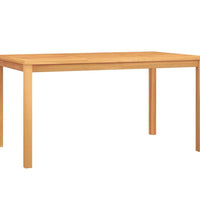 5-tlg. Garten-Essgruppe Massivholz Teak