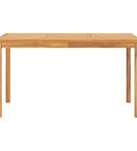 7-tlg. Garten-Essgruppe Massivholz Teak