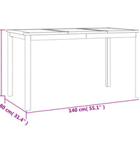 7-tlg. Garten-Essgruppe Massivholz Teak