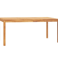 7-tlg. Garten-Essgruppe Massivholz Teak