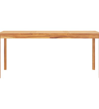 7-tlg. Garten-Essgruppe Massivholz Teak