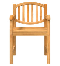 7-tlg. Garten-Essgruppe Massivholz Teak