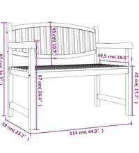 4-tlg. Garten-Essgruppe Massivholz Teak