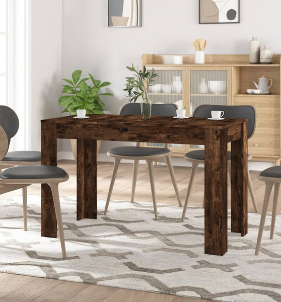 Esstisch Räuchereiche 120x60x76 cm Holzwerkstoff