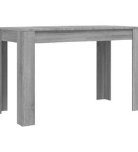 Esstisch Grau Sonoma 120x60x76 cm Holzwerkstoff