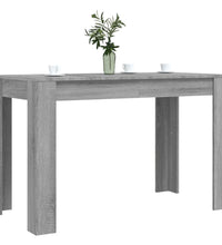 Esstisch Grau Sonoma 120x60x76 cm Holzwerkstoff