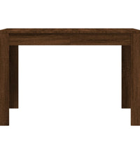 Esstisch Braun Eichen-Optik 120x60x76 cm Holzwerkstoff