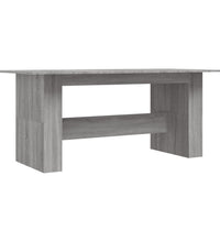 Esstisch Grau Sonoma 180x90x76 cm Holzwerkstoff