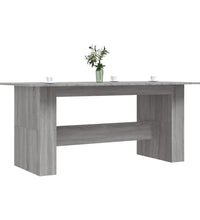 Esstisch Grau Sonoma 180x90x76 cm Holzwerkstoff