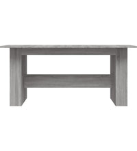 Esstisch Grau Sonoma 180x90x76 cm Holzwerkstoff
