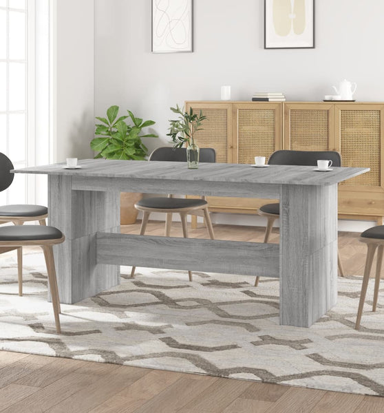 Esstisch Grau Sonoma 180x90x76 cm Holzwerkstoff